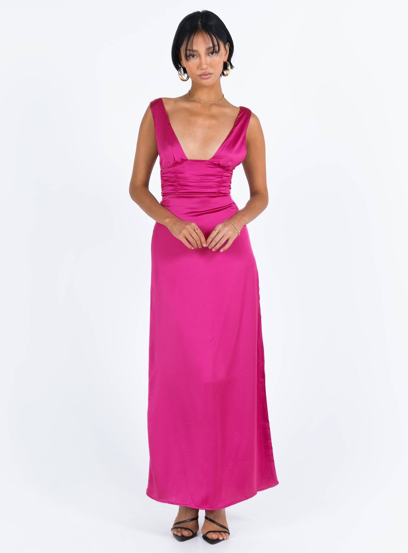Alita Maxi Dress Pink sold by Princess Polly product image thumbnail 2