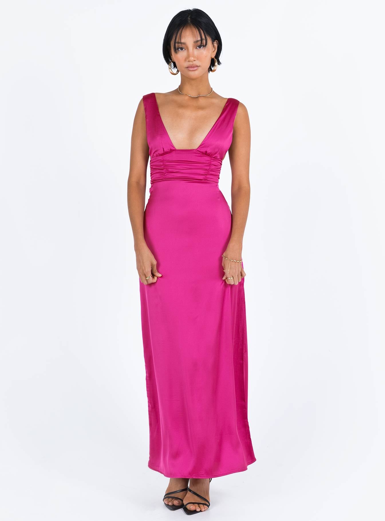 Alita Maxi Dress Pink sold by Princess Polly product image thumbnail 3