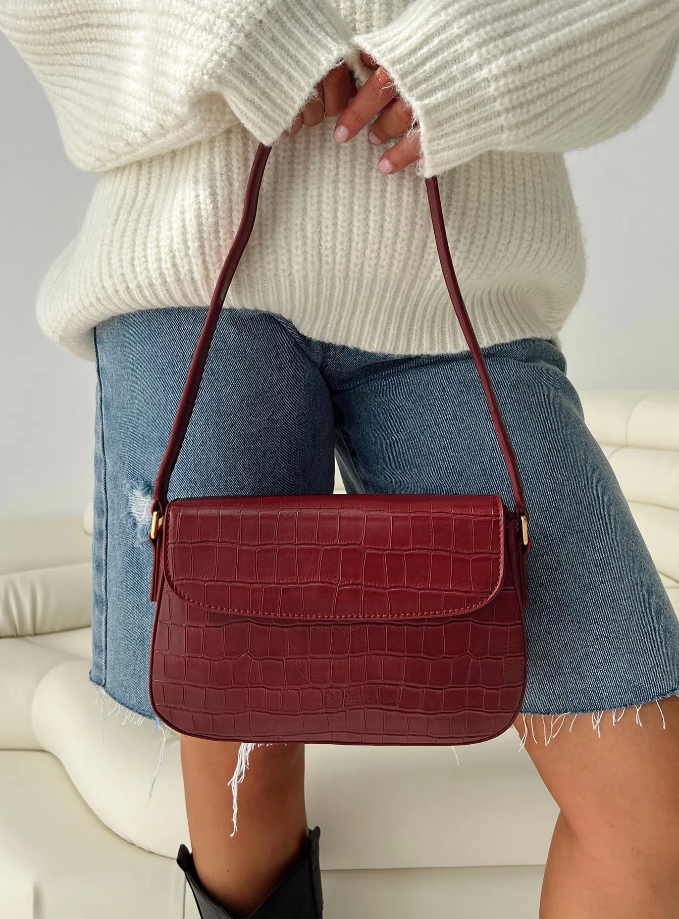 Everytime Shoulder Bag Red sold by Princess Polly product image thumbnail 5