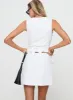 Springview Mini Skirt White sold by Princess Polly