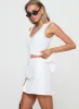 Springview Mini Skirt White sold by Princess Polly