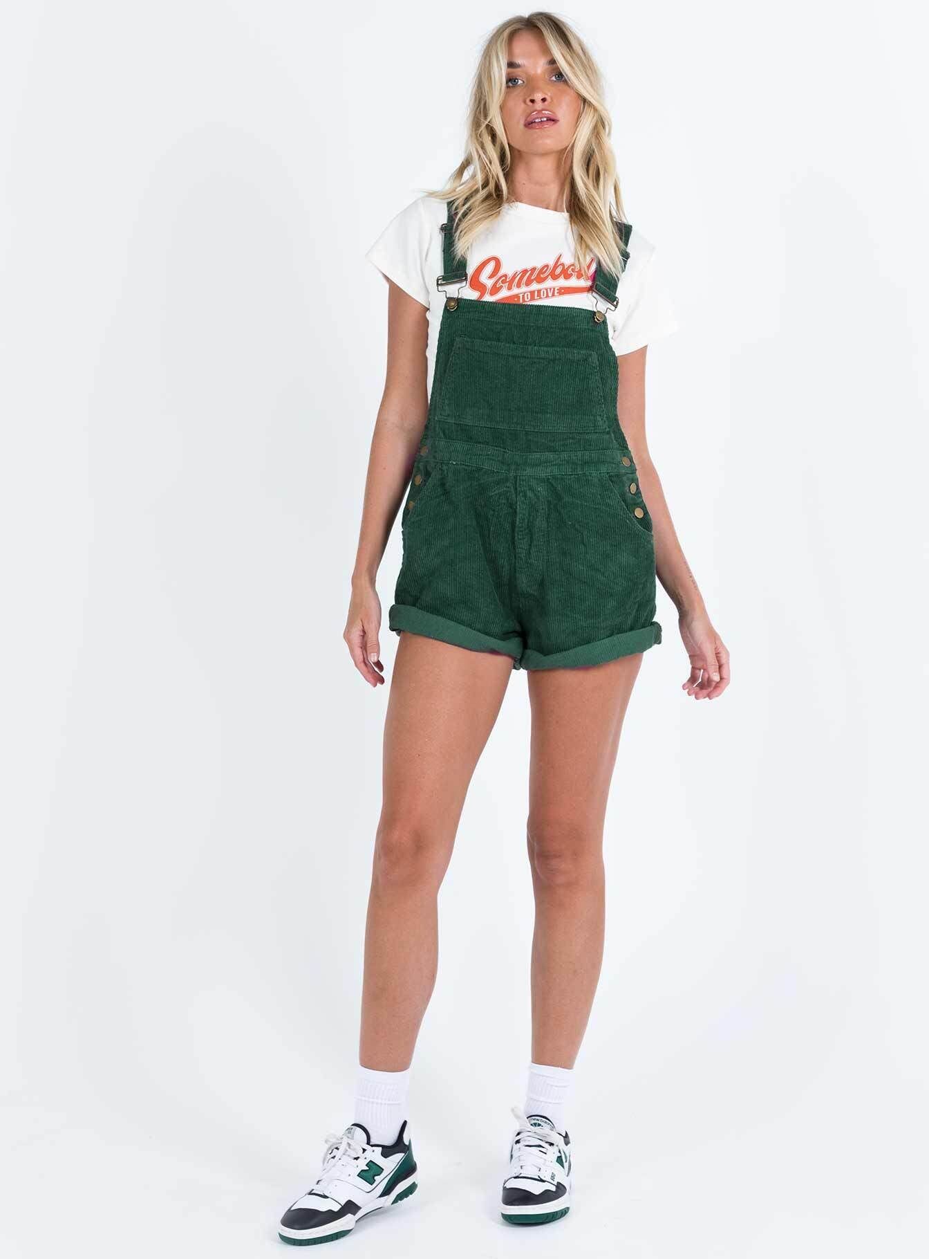 Kacey Overalls Khaki Tall sold by Princess Polly product image thumbnail 3