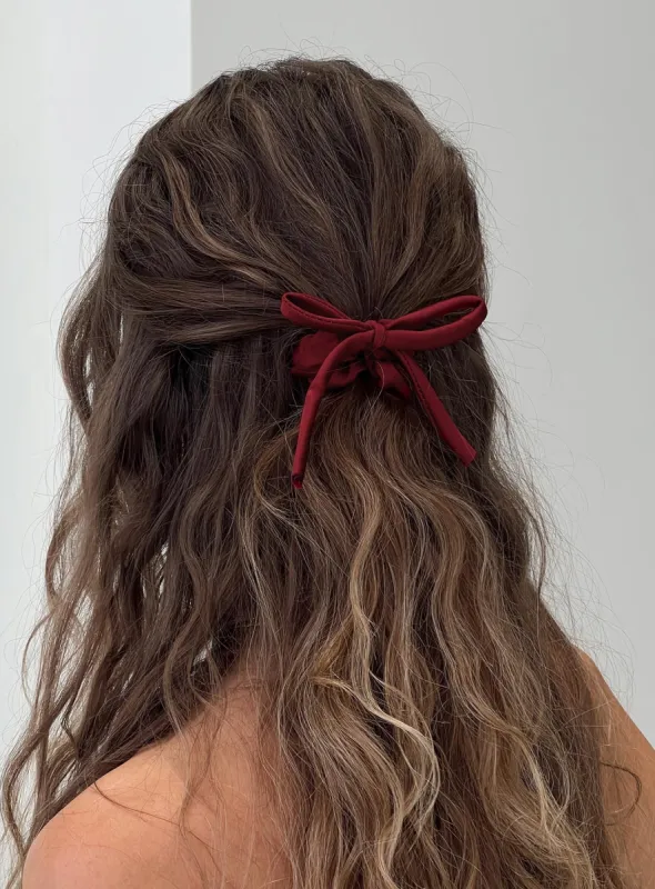 Harp Scrunchie Red sold by Princess Polly