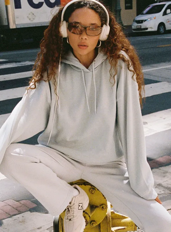 Voce Hoodie Grey sold by Princess Polly