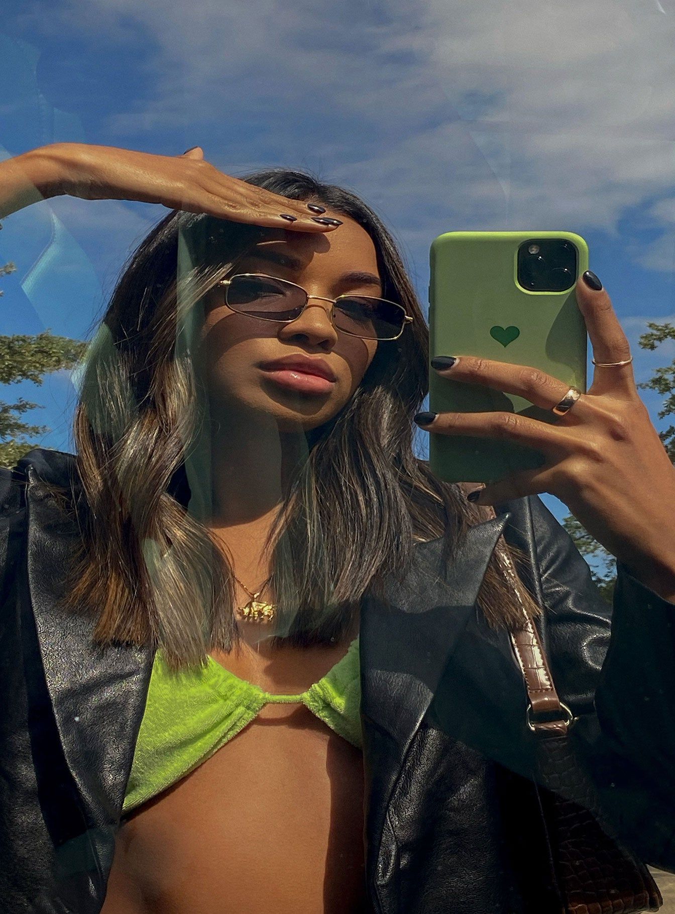 Ellen Faux Leather Blazer sold by Princess Polly product image thumbnail 13