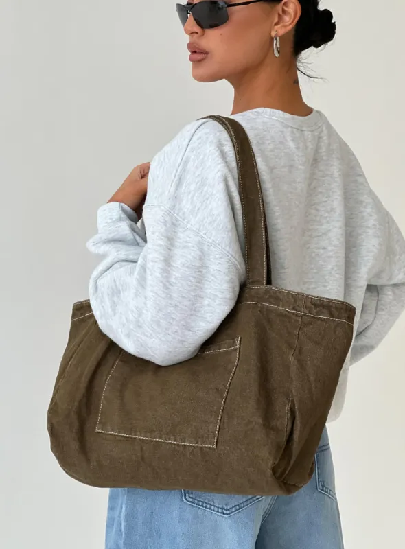 Adelpha Bag Brown sold by Princess Polly