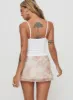 Bernarli Mini Skirt Multi sold by Princess Polly