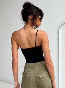 Hutter Bodysuit Black sold by Princess Polly