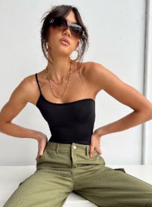 Hutter Bodysuit Black sold by Princess Polly