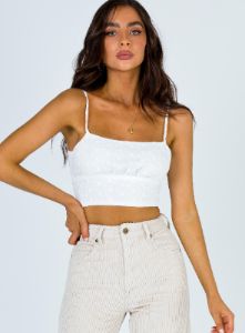 Laia Crop Top sold by Princess Polly