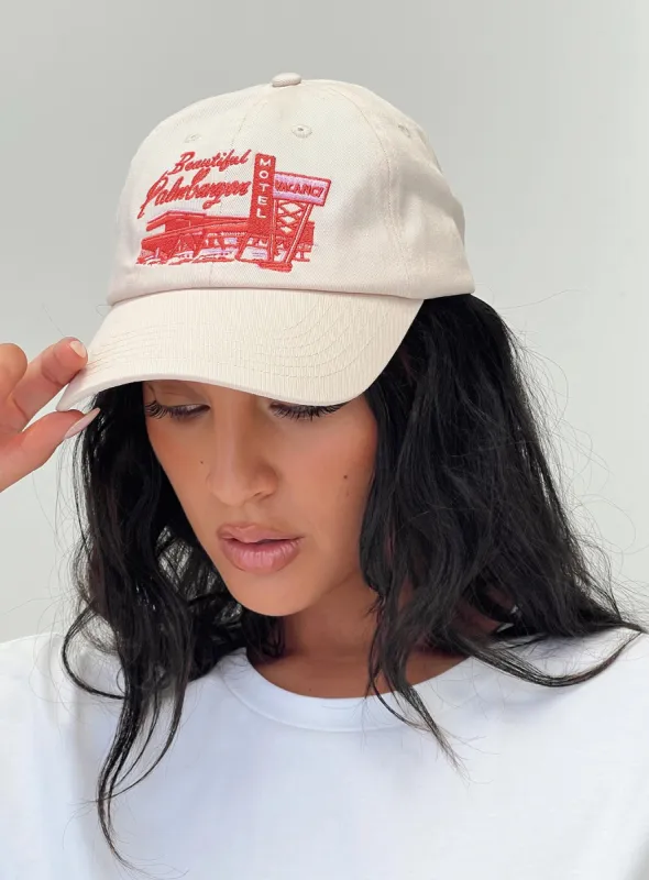 Palm Springs Hotel Cap Cream sold by Princess Polly
