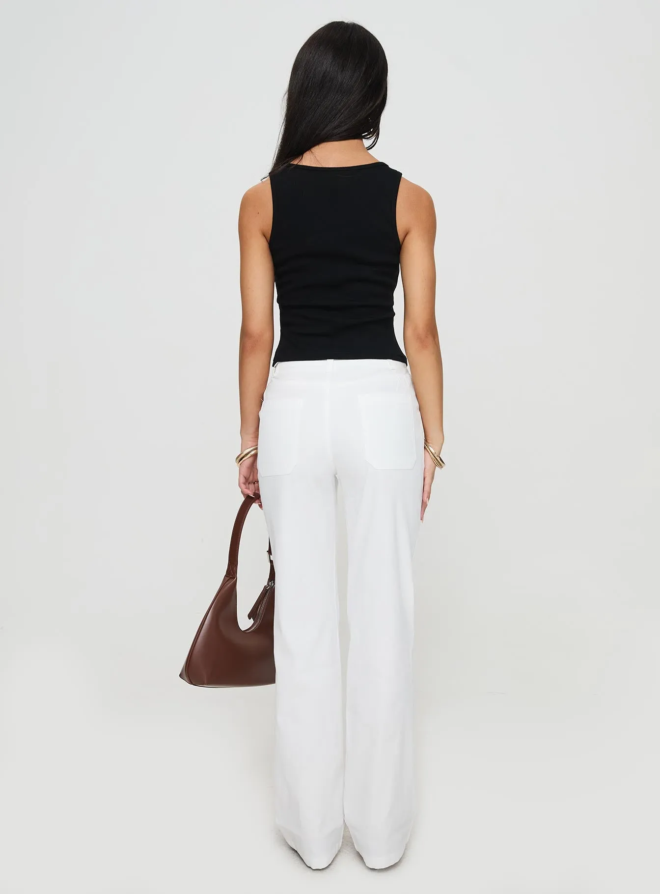 Stelline Cargo Pants White sold by Princess Polly product image thumbnail 5