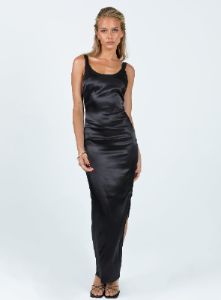 Curtis Maxi Dress Black sold by Princess Polly