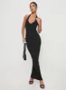 Spicy Maxi Dress Black sold by Princess Polly