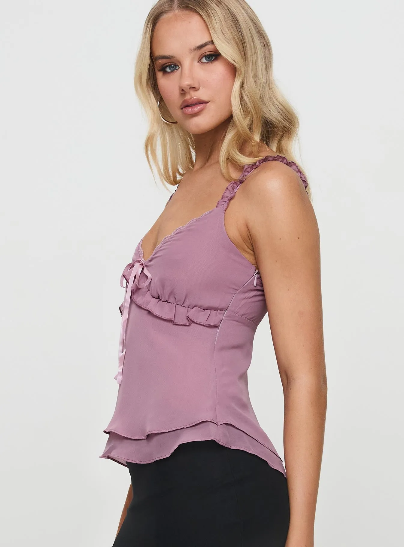 Taini Top Purple sold by Princess Polly product image thumbnail 4
