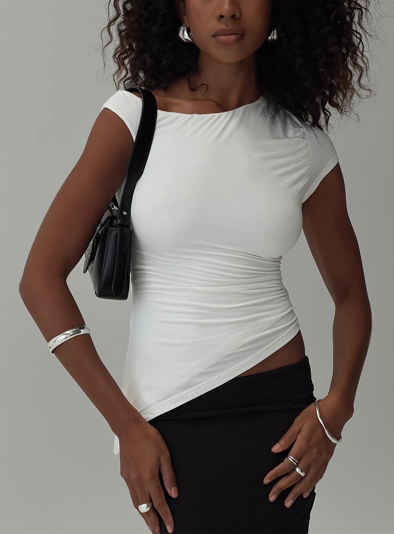 Evienne Top White sold by Princess Polly