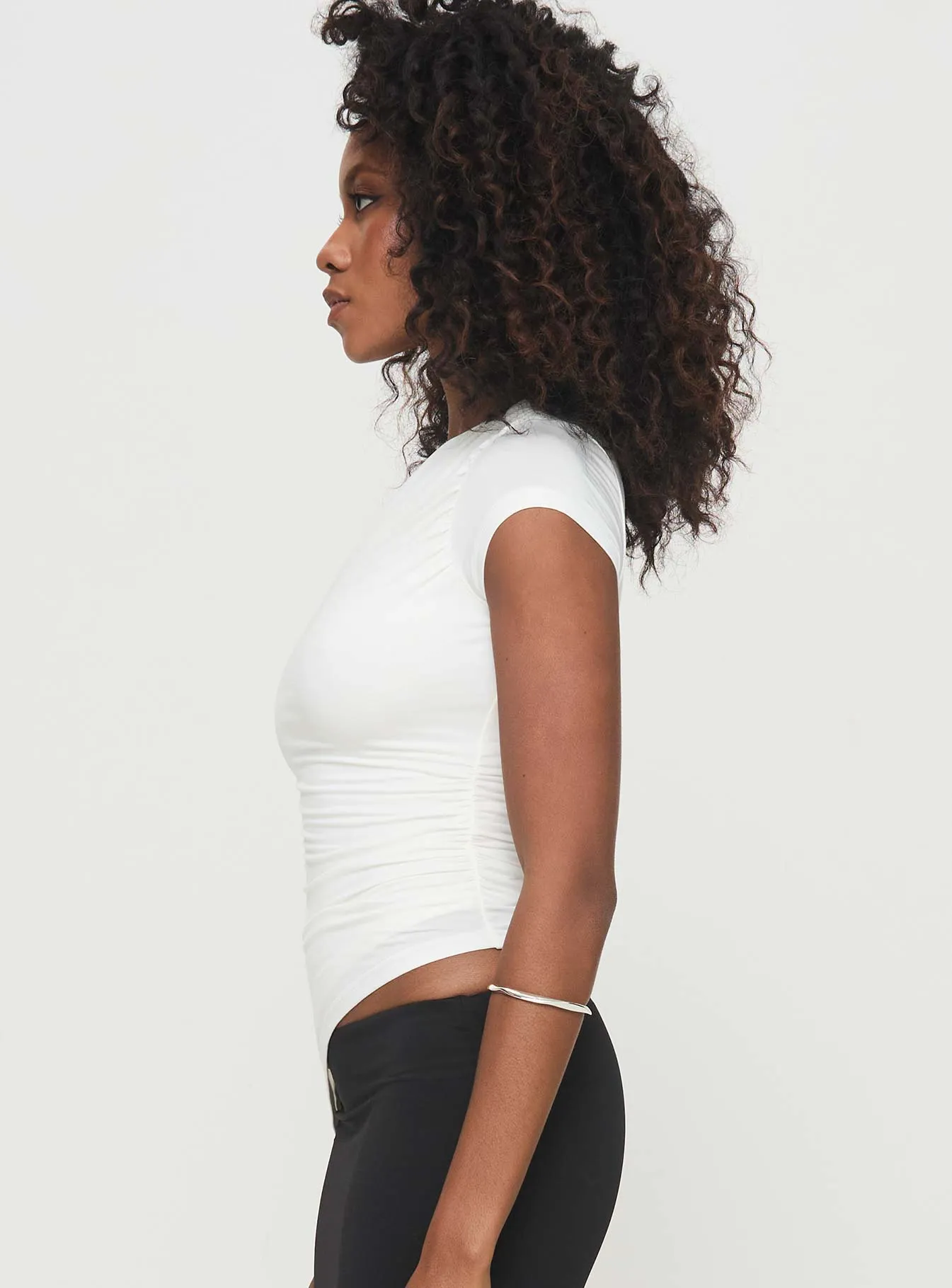 Evienne Top White sold by Princess Polly product image thumbnail 4