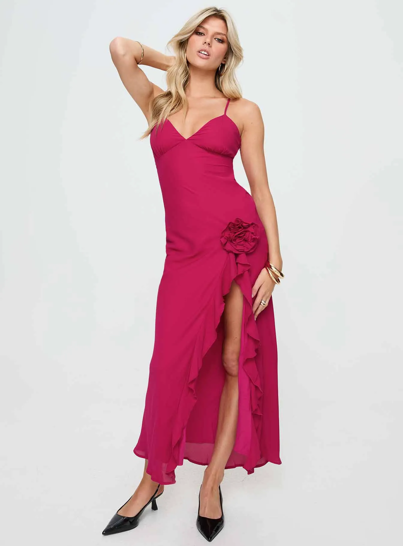Thalassa Maxi Dress Red sold by Princess Polly product image thumbnail 2