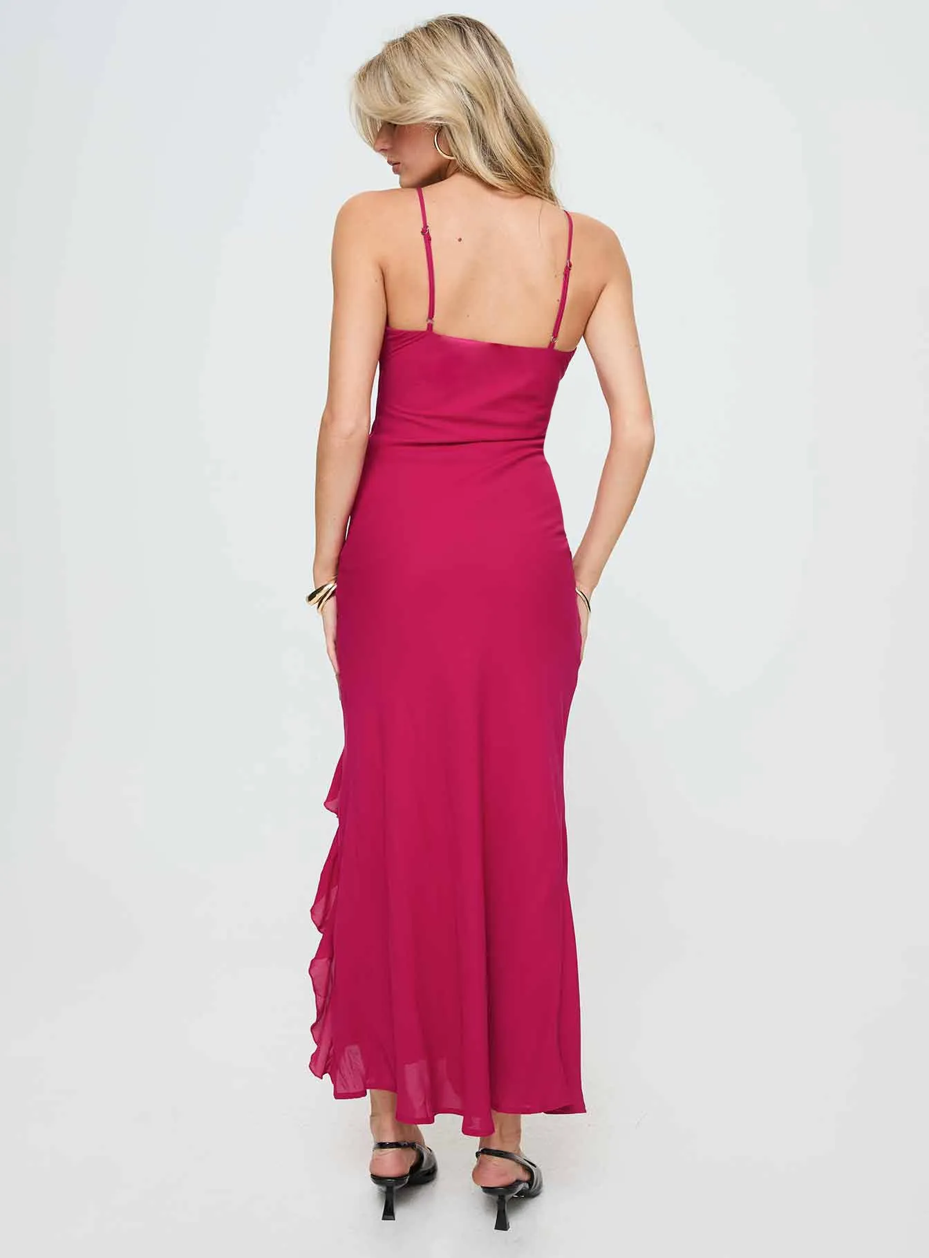 Thalassa Maxi Dress Red sold by Princess Polly product image thumbnail 4