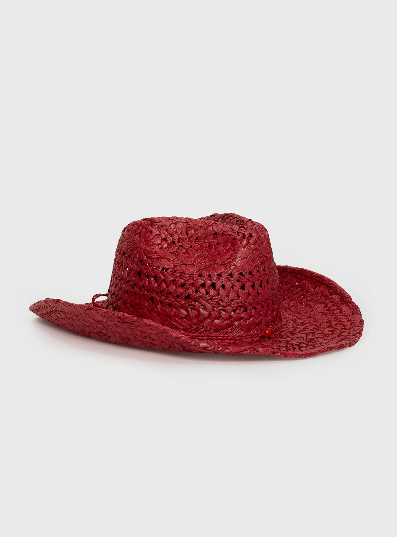 Dominick Cowboy Hat Red sold by Princess Polly product image thumbnail 3