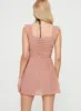 So Sweet Mini Dress Dusty Pink sold by Princess Polly
