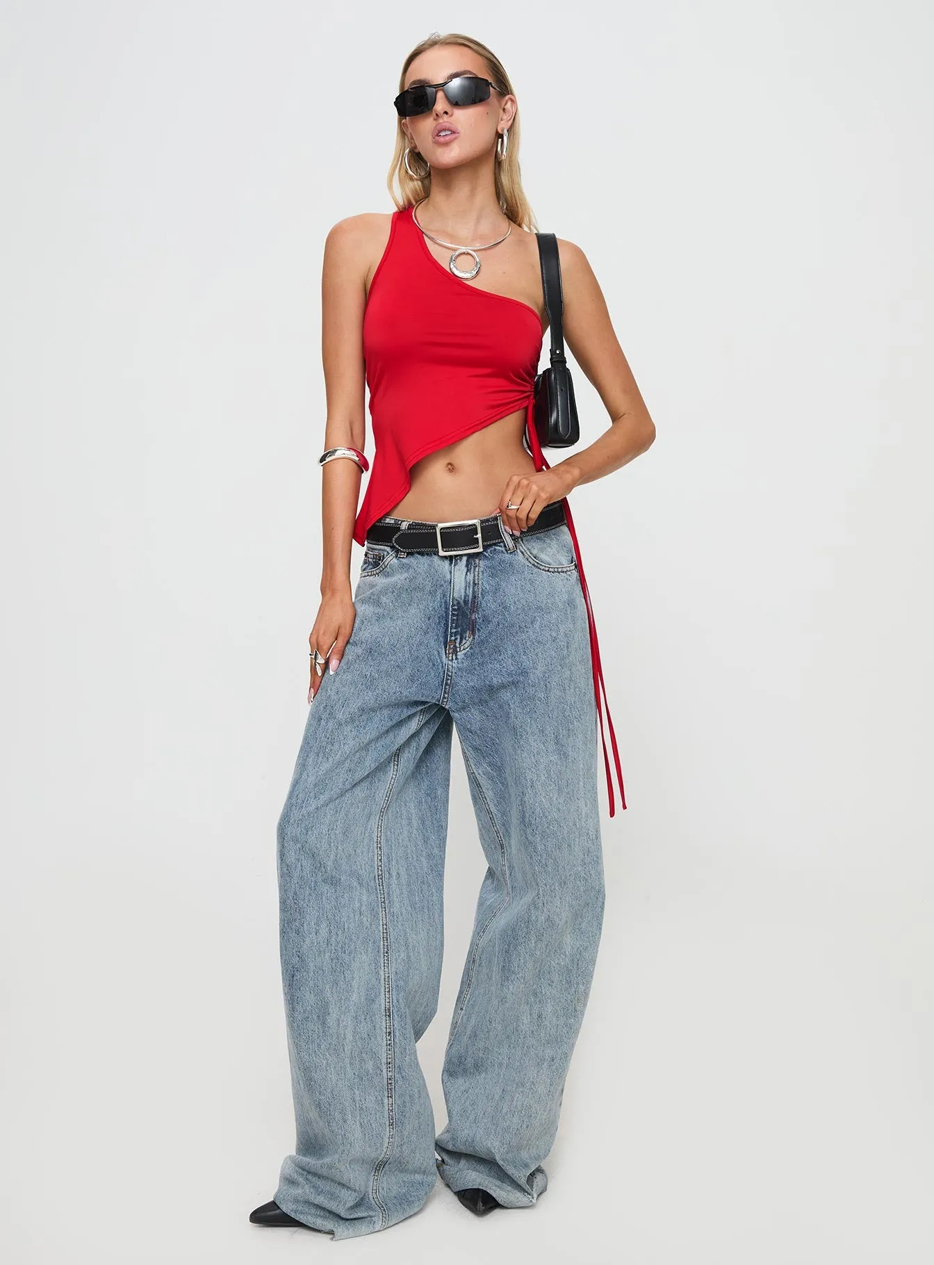 Servina Top Red sold by Princess Polly product image thumbnail 2