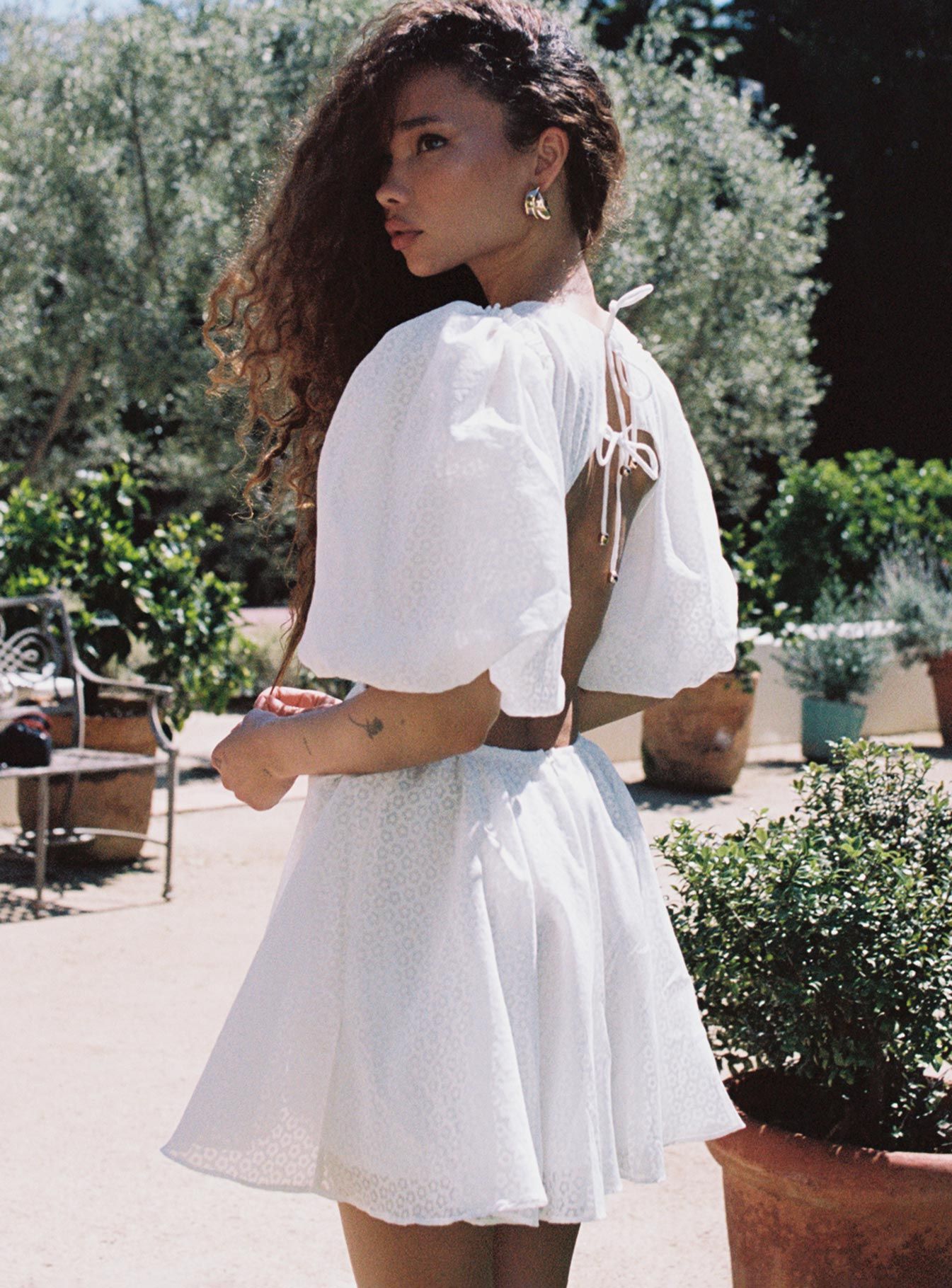 Marano Mini Dress White sold by Princess Polly product image thumbnail 3