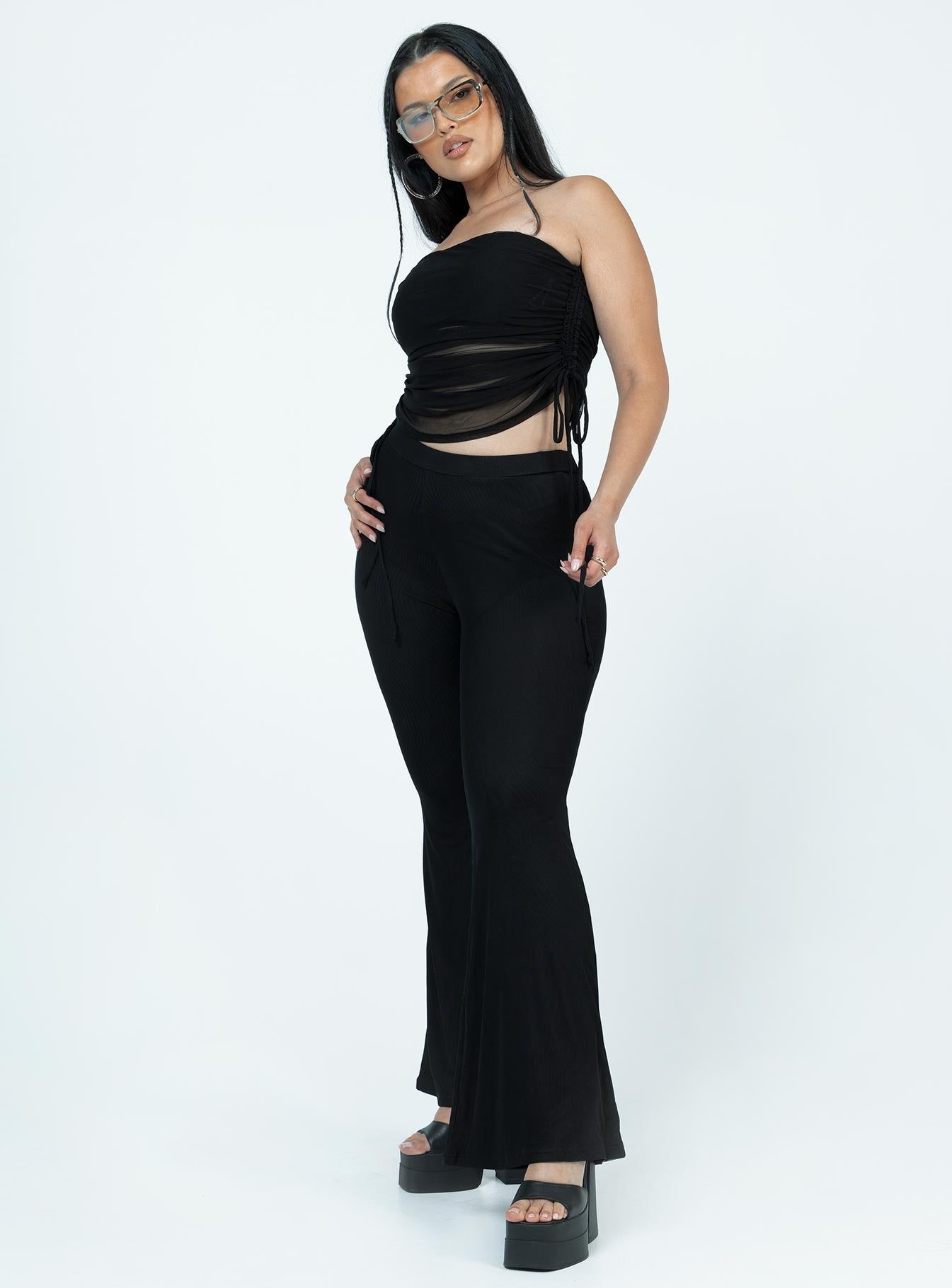 Harriet Set Black sold by Princess Polly product image thumbnail 4