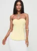 Laurenita Longline Tube Top Yellow sold by Princess Polly