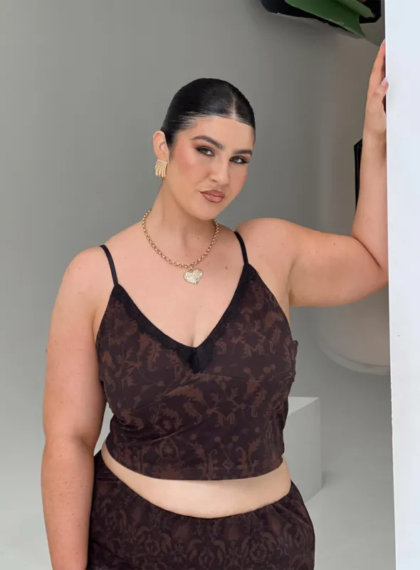 Hostona Top Multi Curve sold by Princess Polly