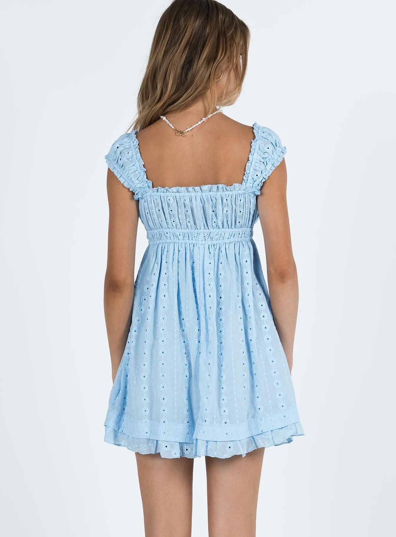 Carlita Mini Dress Blue sold by Princess Polly product image thumbnail 5