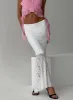 Date Night Maxi Skirt White sold by Princess Polly