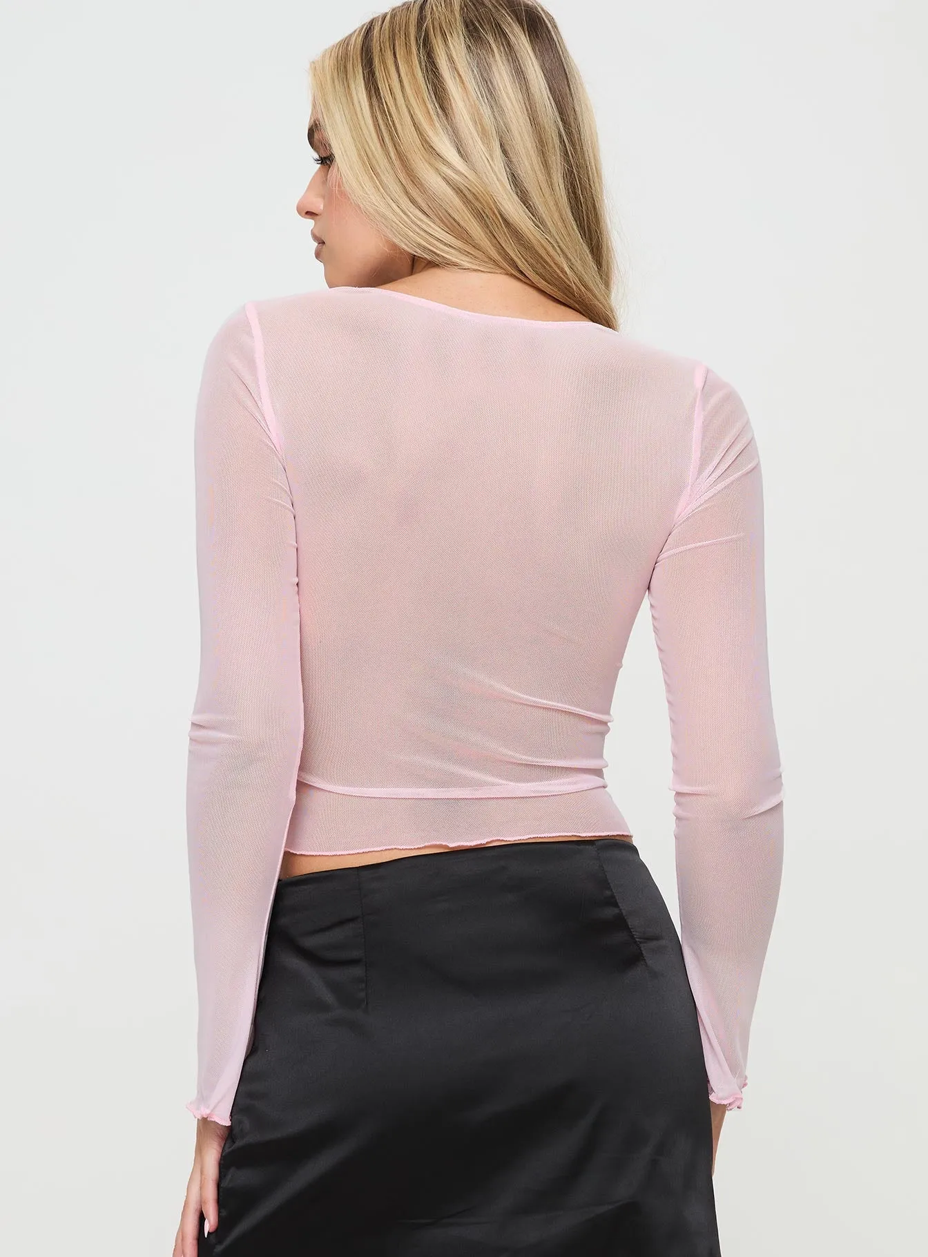 Potential Long Sleeve Top Pink sold by Princess Polly product image thumbnail 5