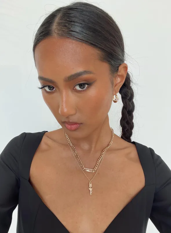 Keke Necklace Pack Gold sold by Princess Polly