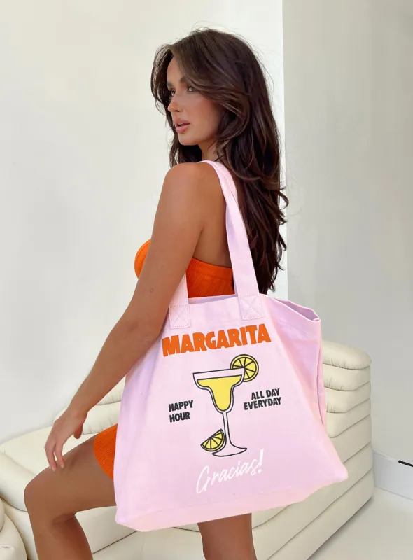 Margarita Tote Bag Pink sold by Princess Polly