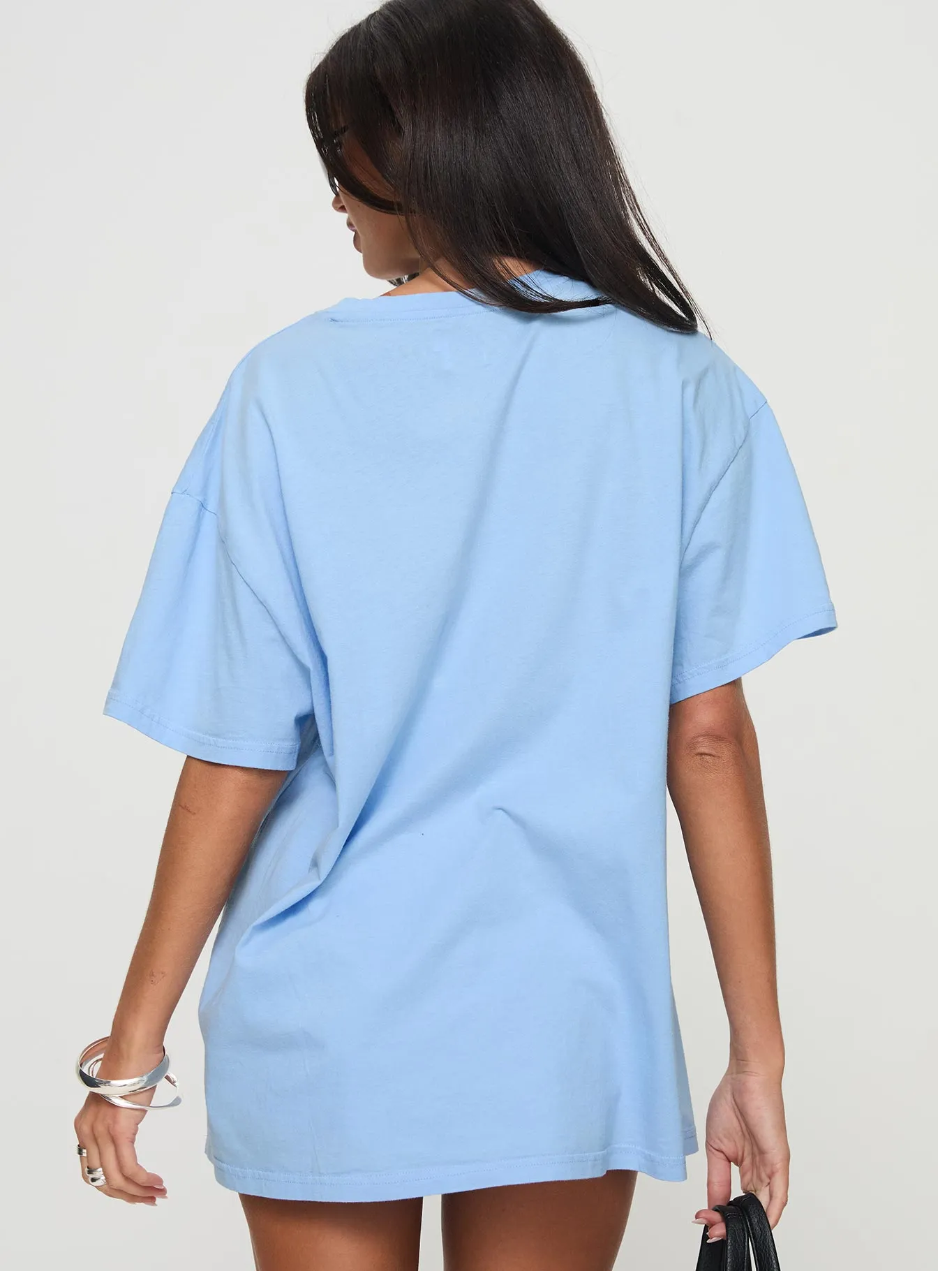 Races 1996 Oversized Tee Blue sold by Princess Polly product image thumbnail 5