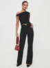 Flounce Pants Black sold by Princess Polly