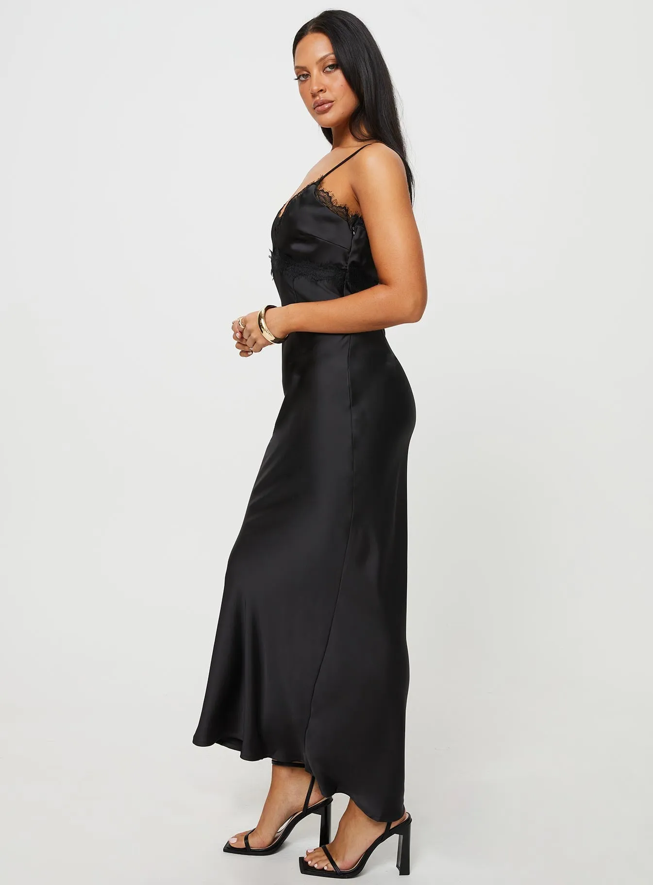 Sanz Maxi Dress Black sold by Princess Polly product image thumbnail 4