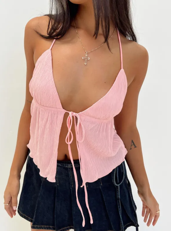Chantria Top Pink sold by Princess Polly