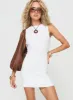 Osment Knit Mini Dress White sold by Princess Polly