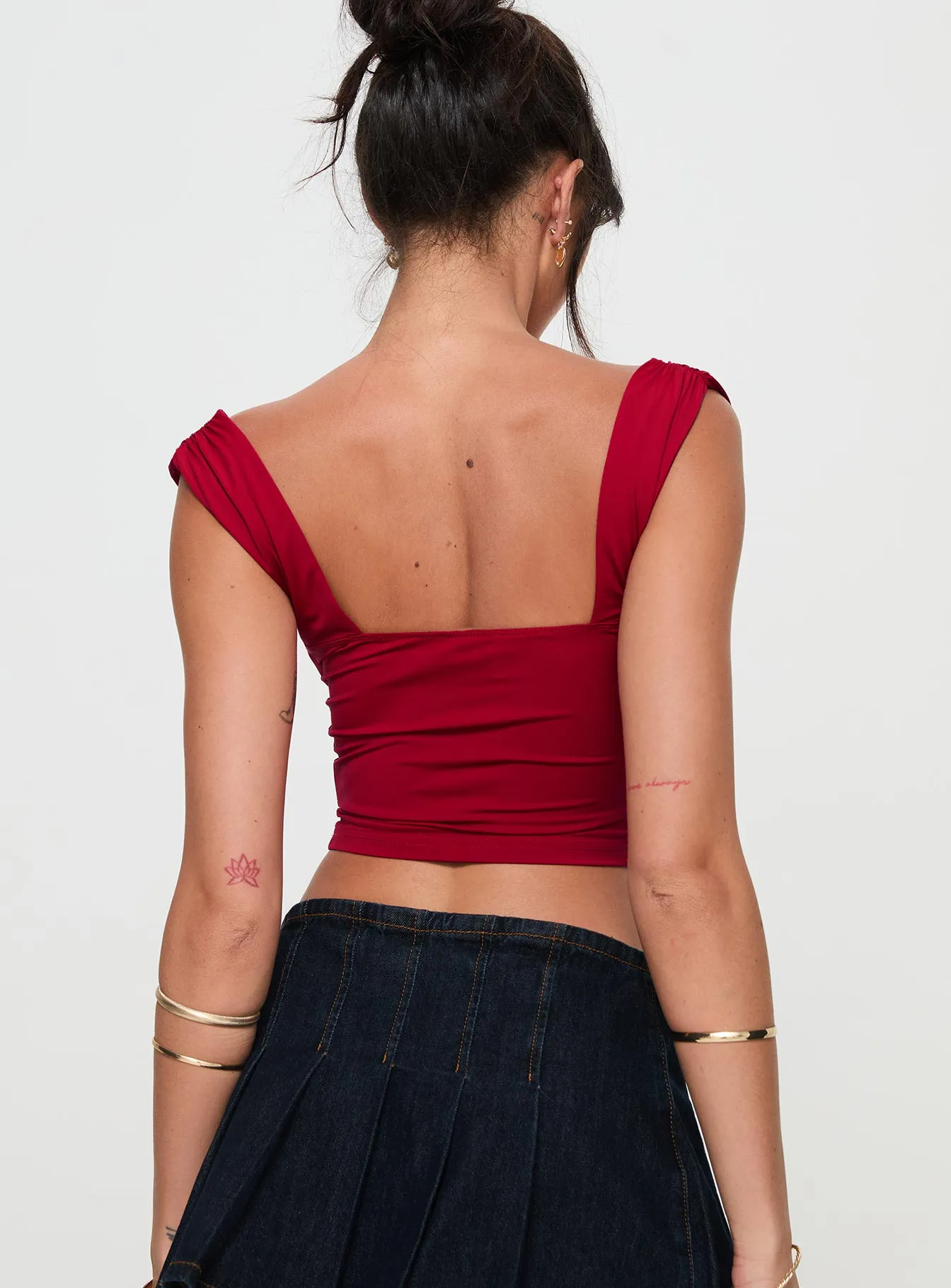 Candyce Top Red sold by Princess Polly product image thumbnail 5