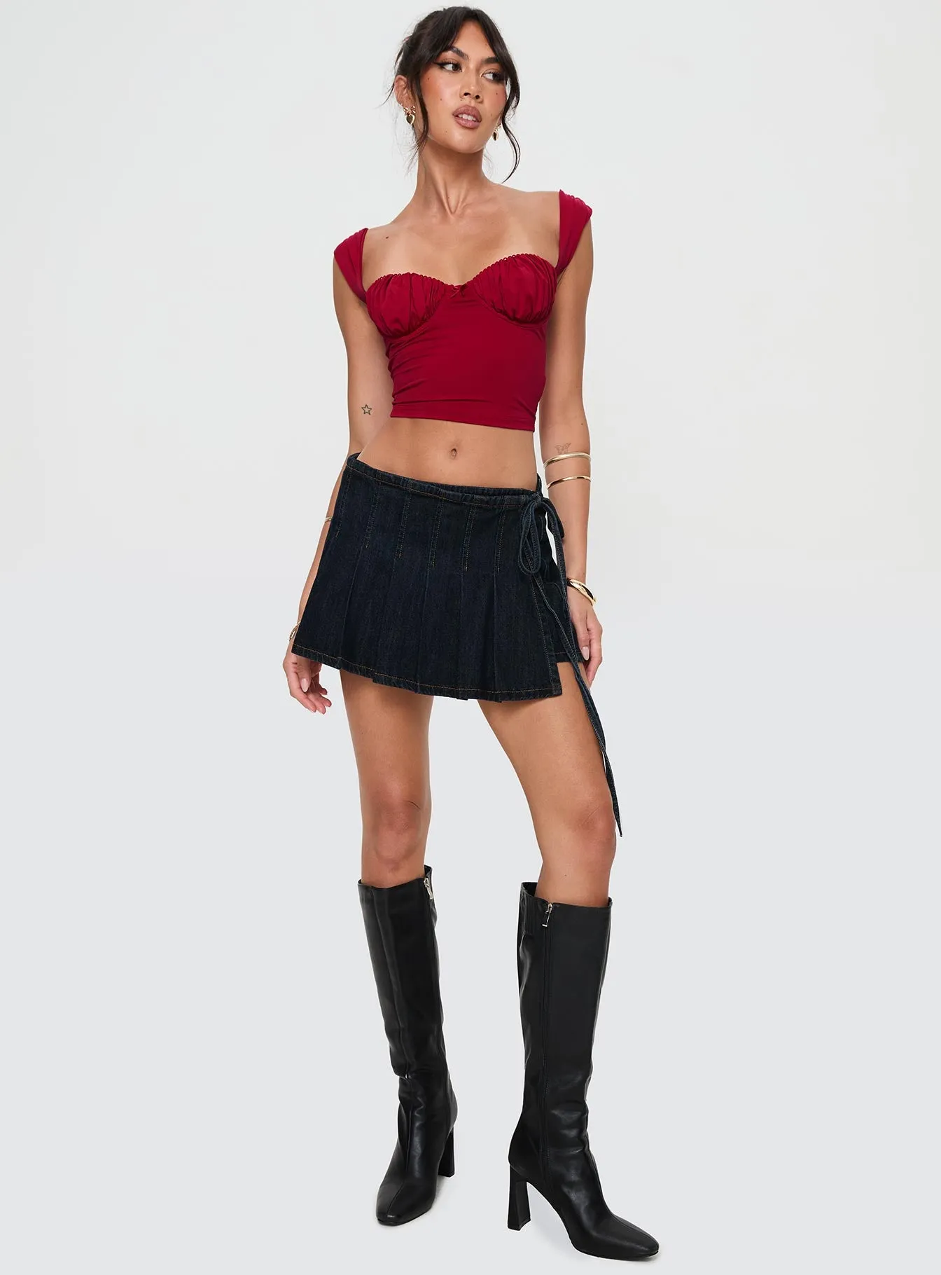 Candyce Top Red sold by Princess Polly product image thumbnail 3