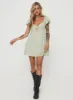 Staban Mini Dress Sage sold by Princess Polly