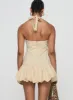 Sofia Mini Dress Cornsilk sold by Princess Polly