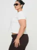 Micah Tee White Curve sold by Princess Polly