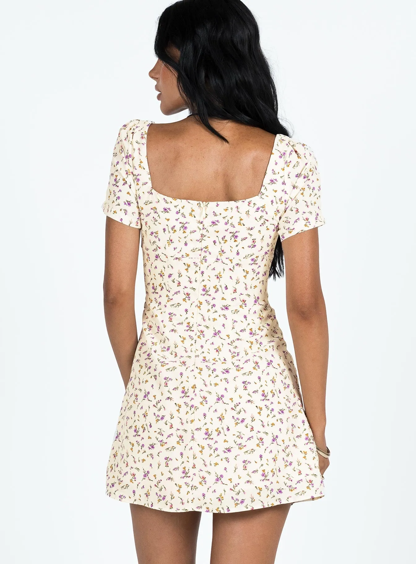 Hastings Mini Dress Multi Floral sold by Princess Polly product image thumbnail 5