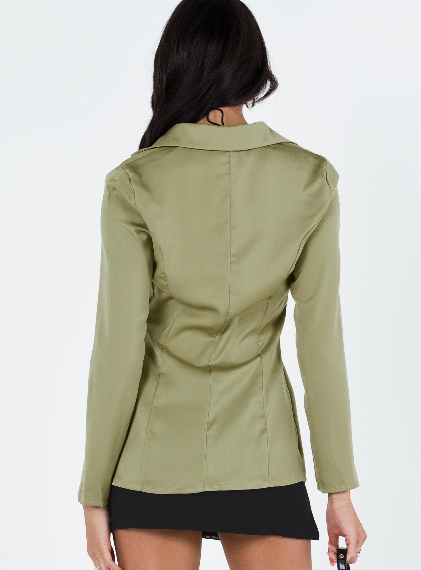 Kemble Shirt Green sold by Princess Polly product image thumbnail 5