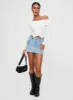 Ferotti Off The Shoulder Top White sold by Princess Polly