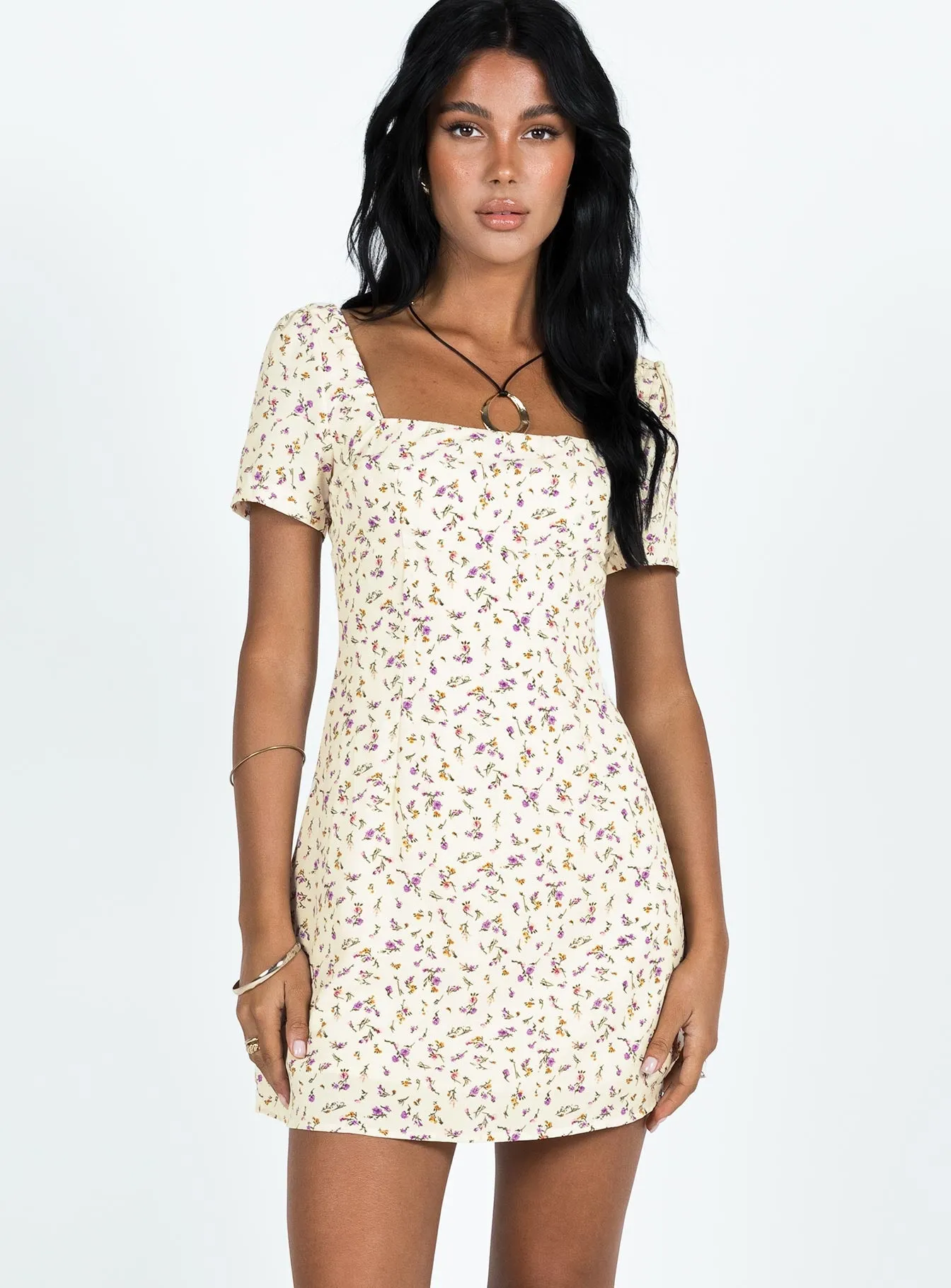 Hastings Mini Dress Multi Floral sold by Princess Polly product image thumbnail 2