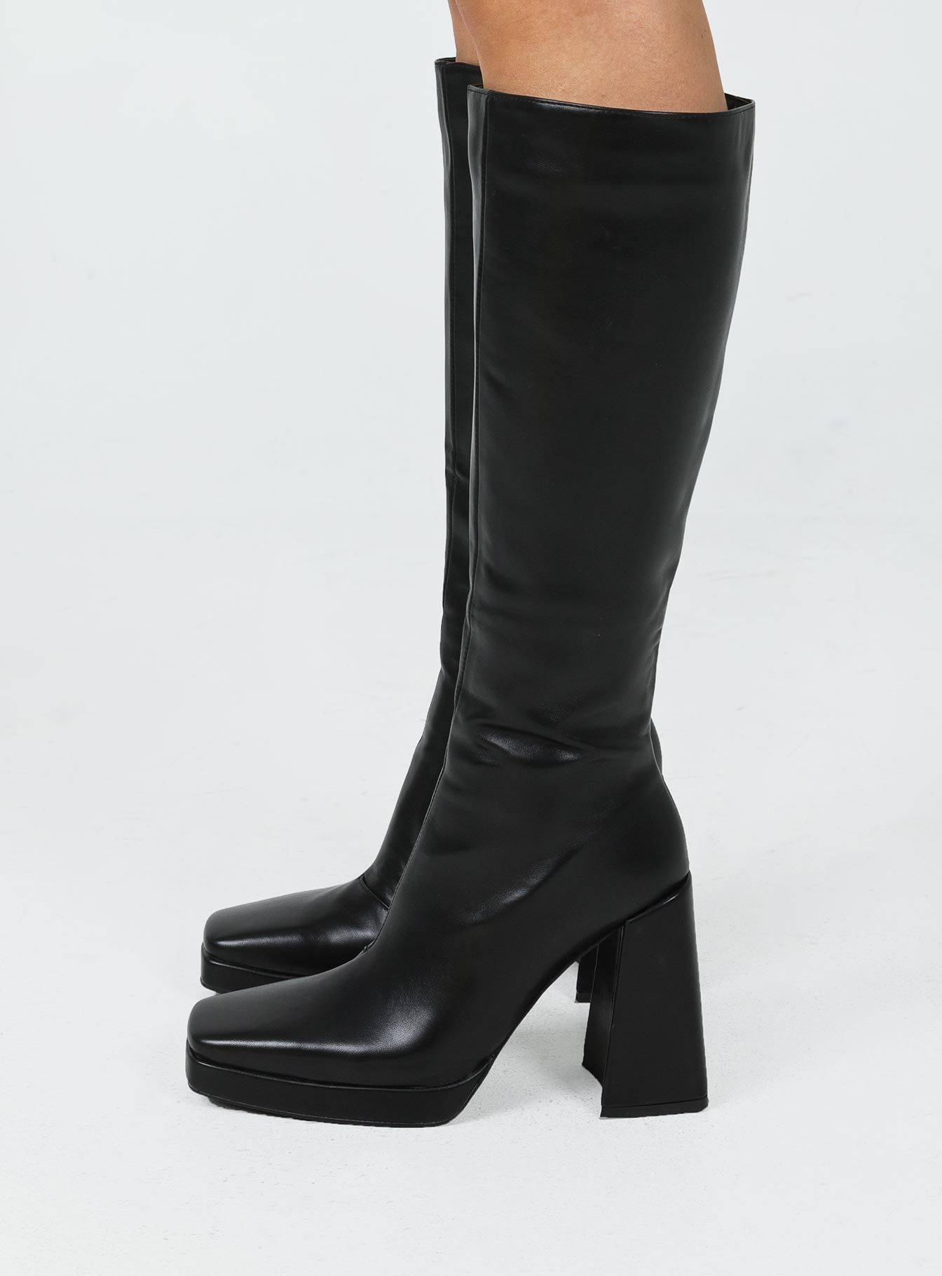 Montgomery Boots Matte Black sold by Princess Polly product image thumbnail 3